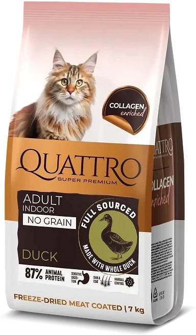 Quattro Cat GF Collagen Adult Indoor Duck