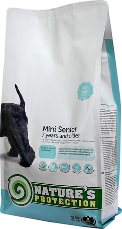 Nature's Protection Dog Mini Senior | Kistestű idős kutyáknak