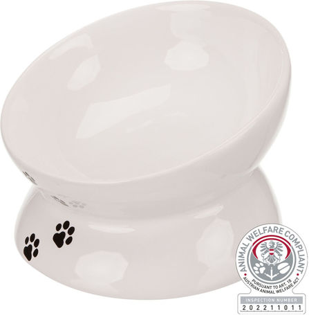 Trixie tappancsmintás döntött kerámiatálka macskáknak