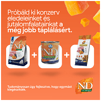 N&D Dog Grain Free Puppy Medium/Maxi sütőtök, bárány & áfonya szuperprémium kutyatáp #9