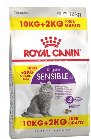 Royal Canin Sensible - Érzékeny emésztésű felnőtt macska száraz táp