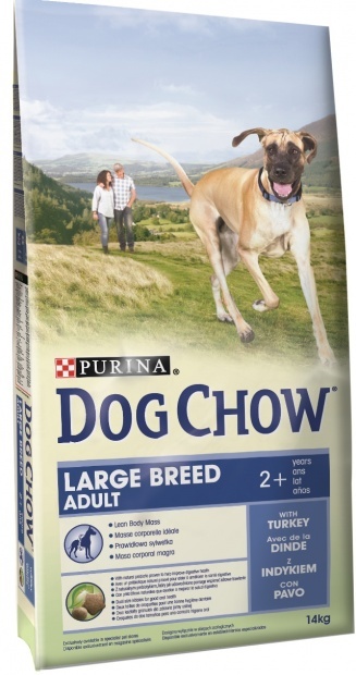 Dog Chow Adult Large Breed with Turkey - zoom