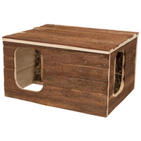 Trixie Hilke házikó beépített széna tartóval #3