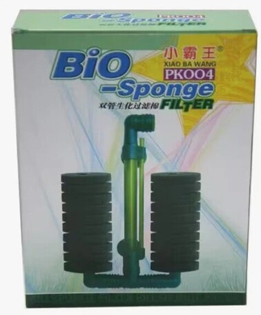 Ista tapadókorongos akváriumi dupla szivacsszűrő