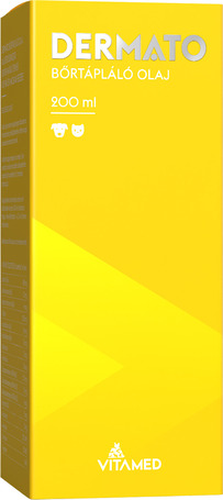 Dermato bőrtápláló olaj kutyáknak és macskáknak