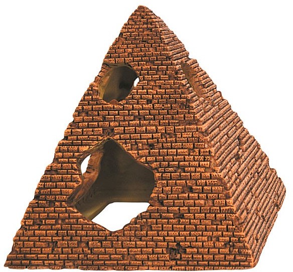 Happet decorațiune piramidă pentru acvarii nano