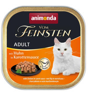 Animonda Vom Feinsten Huhn in Karottensauce - szárnyashúsos eledel répaszószban macskáknak Animonda Vom Feinsten Huhn in Karottensauce - szárnyashúsos eledel répaszószban macskáknak