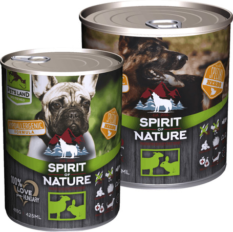 Spirit of Nature Dog bárány és nyúl konzerv