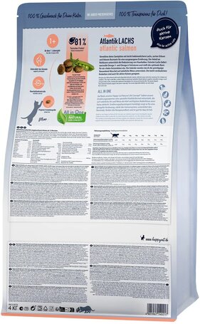 Happy Cat Culinary Adult Atlantik-Lachs | Felnőtt macskatáp észak-atlanti lazacból