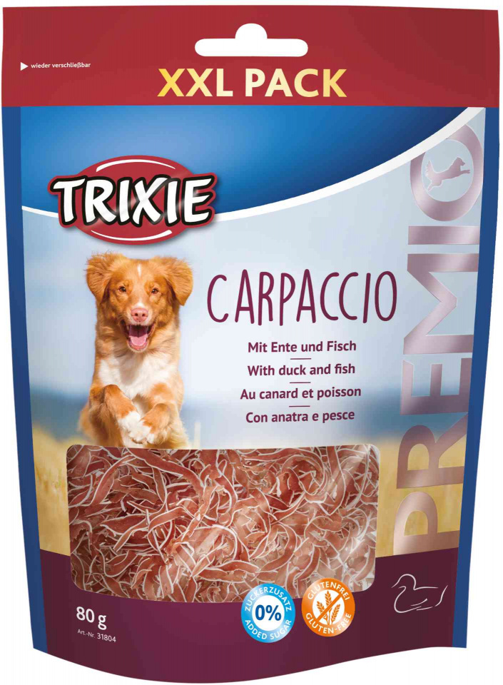 Trixie Premio Carpaccio - gustări de recompensă cu carne de rață