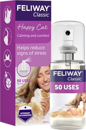 Feliway Classic nyugtató hatású spray macskáknak