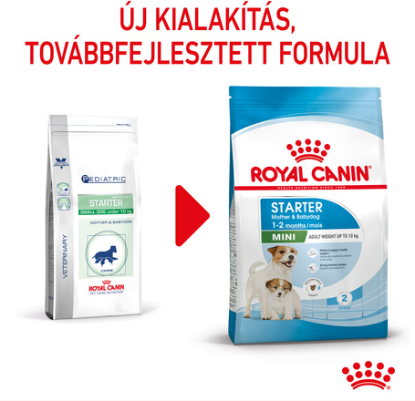 Royal Canin Mini Starter - Száraz táp kistestű vemhes szuka és kölyök kutya részére 2 hónapos korig