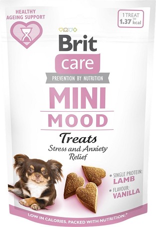 Brit Care Dog Mini treats MOOD jutalomfalat