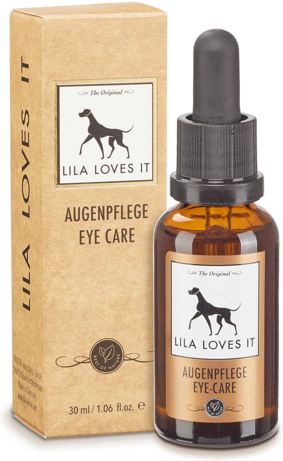 Lila Loves It Eye Care - Curățător bio pentru conturul ochilor