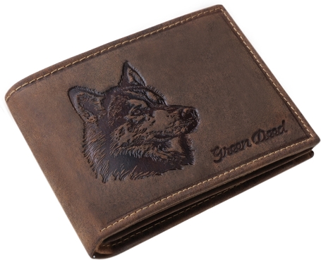 GreenDeed kutyás bőr pénztárca