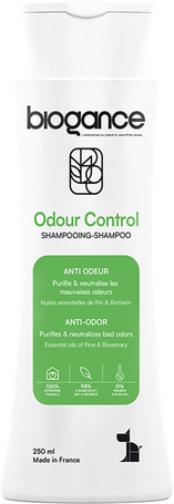 Biogance Odour Control szagsemlegesítő sampon kutyáknak rozmaring és fenyő kivonattal