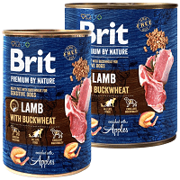 Brit Premium Lamb with Buckwheat húspástétom kutyáknak bárányhússal és hajdinával #1