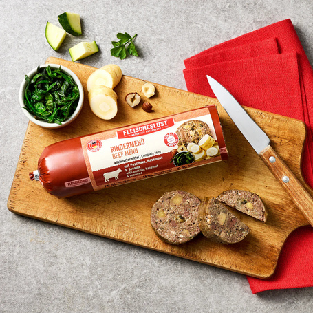 Meatlove színhúsos párolt húsrolád - Marhamenü zöldpacallal