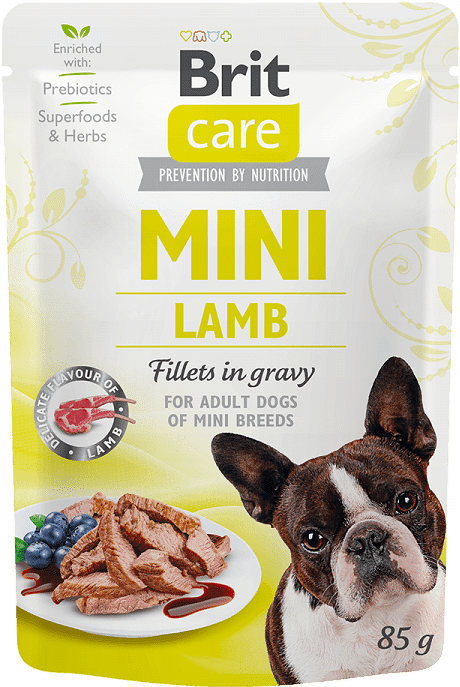 Brit Care Mini Lamb Fillets in Gravy 85 g