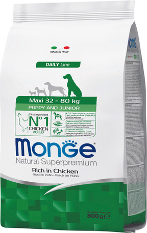 Monge Daily Line Dog Maxi Puppy & Junior (28/16)