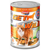Panzi GetWild Cat Adult Chicken & Apple konzerv
