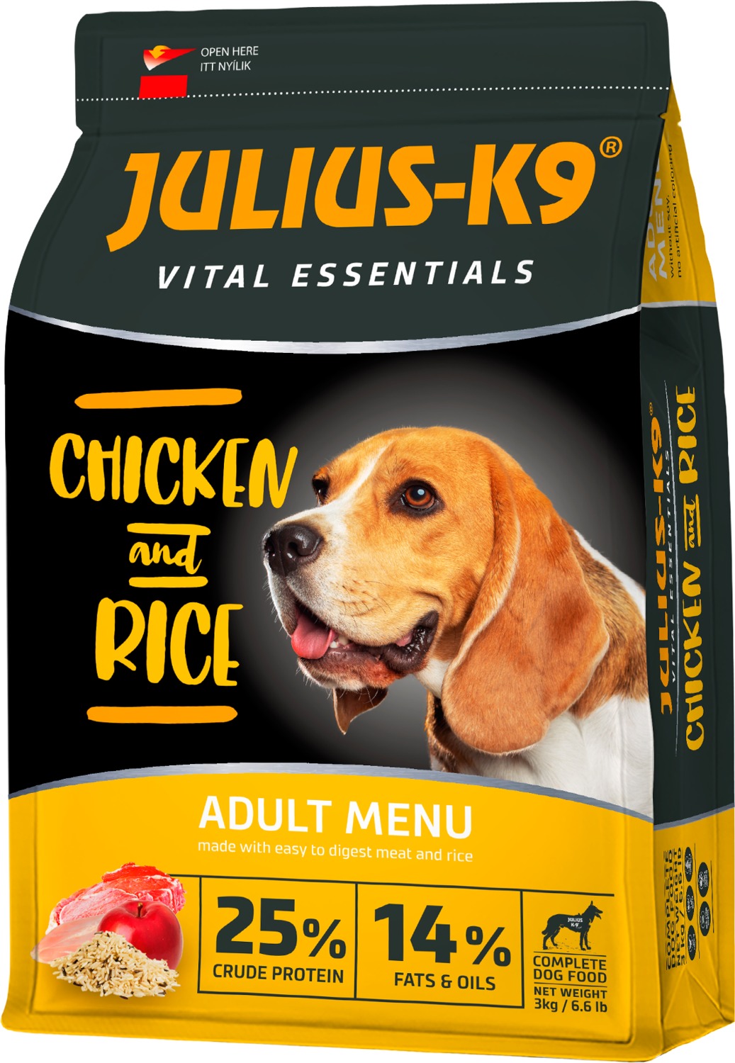 Julius-K9 Vital Essentials Adult Chicken & Rice - zoom