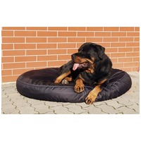 Vízhatlan ovális kutyafekhely cserélhető huzattal #3