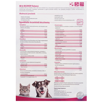 VetFood BB & Recovery Balance regenerálódást segítő készítmény kutyáknak és macskáknak #5