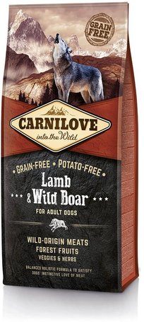 CarniLove Adult Lamb & Wild Boar | Bárány- és vaddisznóhúsos kutyatáp