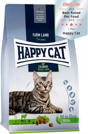 Happy Cat Culinary Adult Weide-Lamm | Bárányhúsos felnőtt macskatáp Németországból