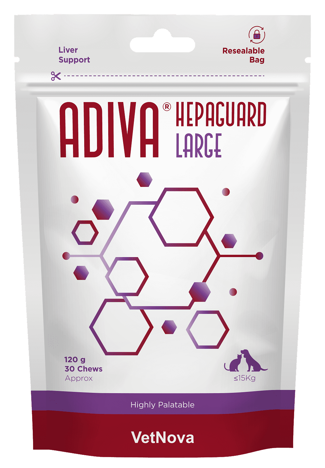 VetNova ADIVA Hepaguard pentru susținerea ficatului