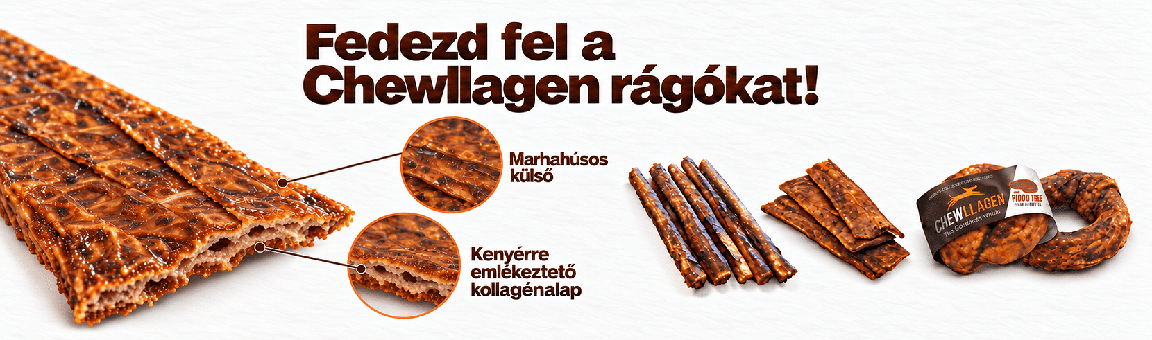 Chewllagen rágóka kutyáknak