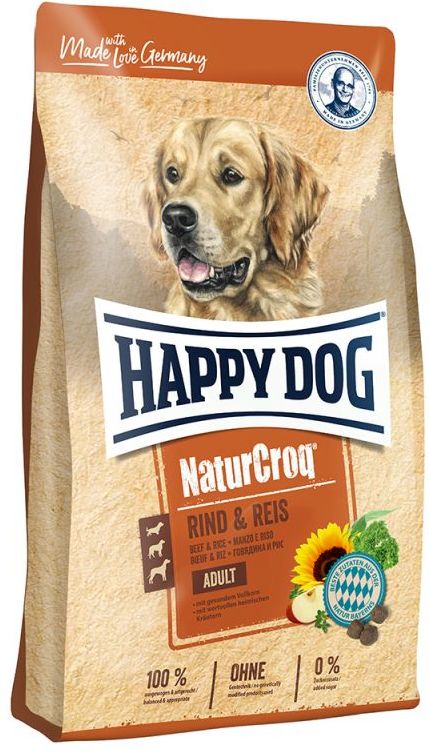Happy Dog NaturCroq Rind & Reis Happy Dog NaturCroq Rind & Reis