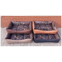 Vízálló és karmolástűrő kutyafekhely, terepmintás #2