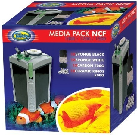 Aqua Nova szűrőanyag csomag NCF akváriumi külső szűrőkhöz