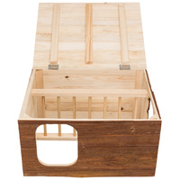 Trixie Hilke házikó beépített széna tartóval #8