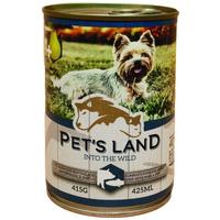 Pet's Land Dog konzerv sertéshússal, hallal és körtével