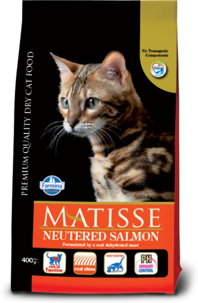 Matisse Salmon Neutered | Pentru pisici sterilizate/castrate