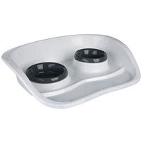 Trixie műanyag tál szett fröccsenés védővel #2