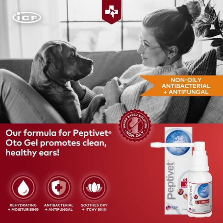 Peptivet Oto eudermális fülészeti gél