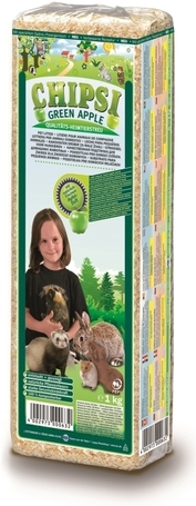 Chipsi Plus zöld almás forgács