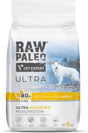 Raw Paleo Ultra Adult Medium & Large Turkey
