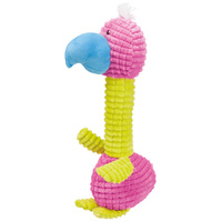 Trixie flamingó plüss kutyajáték belsejében sípolóval Trixie flamingó plüss kutyajáték belsejében sípolóval