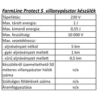 FarmLine Protect 5 villanypásztor készülék #2
