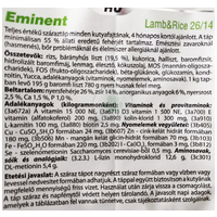 Eminent Lamb & Rice | Bárányhúsos és rizses kutyatáp #5
