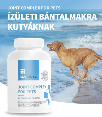 USA medical porc és ízület támogató kutyáknak