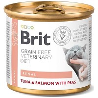 Brit Veterinary Diets Cat Renal conservă 200 g