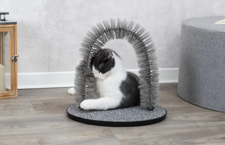 Trixie Massage and Fur Care Arch - Masszázs és szőrkefe macskáknak