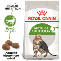 Royal Canin Outdoor 7+ | Szabadba gyakran kijáró, aktív idősödő macska száraztáp