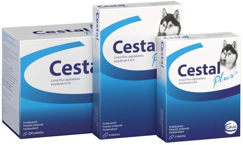 Cestal Plus pt viermi intestinali câini